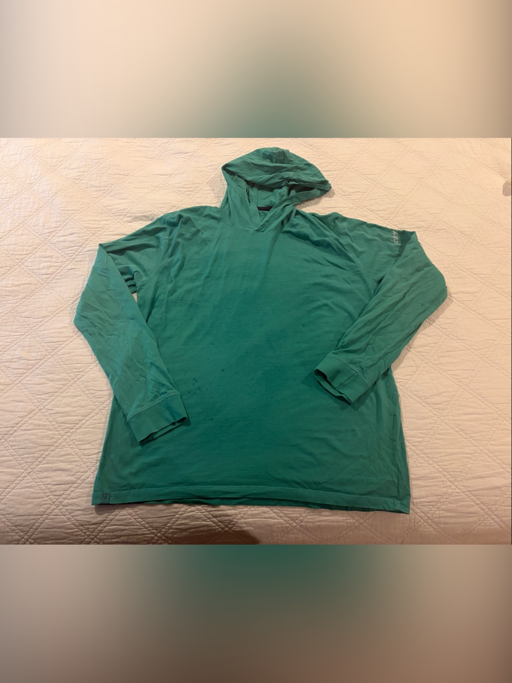 Boy’s Teal Long-Sleeve Hooded Top - Back to School